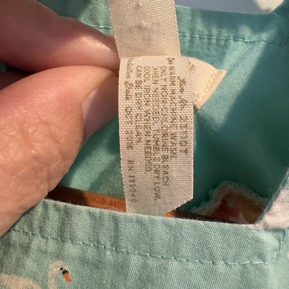 Matilda Jane Dress Toddler Size 4T Swan Floral Ruffle Hem Bloom Spring Summer - Picture 12 of 13